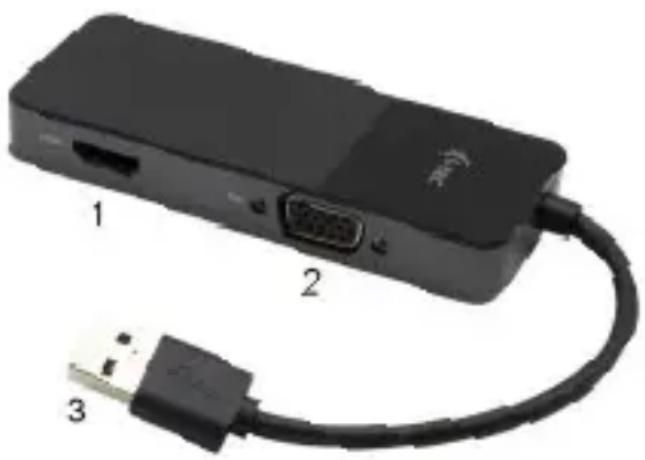 i-TEC U3VGAHDMIADA - DESCRIPTION OF THE ADAPTER - 1