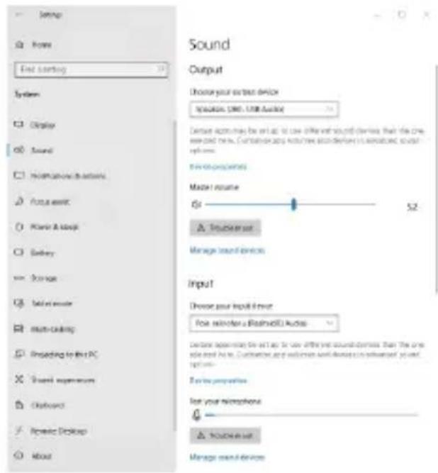 i-TEC U3DUALHDMIDOCK - Ustawienia dzwieku: Start System Dzwiiek - 1