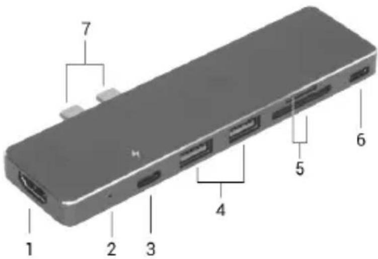 i-TEC C31MBPADA - ADAPTER DESCRIPTION - 1