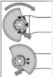 BOSCH GWS 18V15 PSC Professional - Slifavimui skirts apsauginis gaubtas - 1