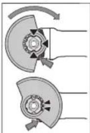 BOSCH GWS 18V15 P Professional - Cubierta protectora para amolar - 1