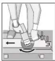 BOSCH GWS 18V15 P Professional - Pe3ka MeTannna - 1