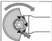 BOSCH GWS 18V15 P Professional - Protective guard for grinding - 1