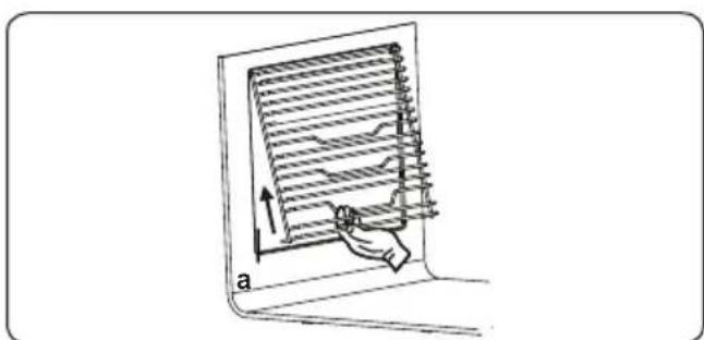 SHARP K62V19IM0EU - Retrait des grilles laterales de support - 1