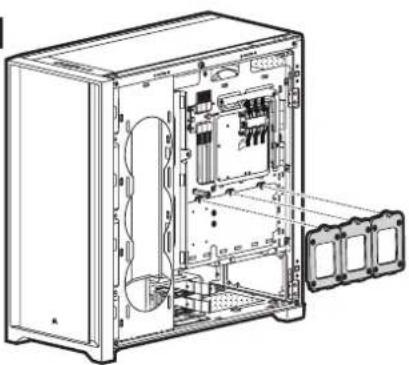CORSAIR iCUE 5000X - СОДЕРЖИМОЕ КОМПЛЕКТА АКСЕССУАРОВ - 16