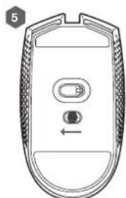 CORSAIR Katar Pro Wireless - 5
