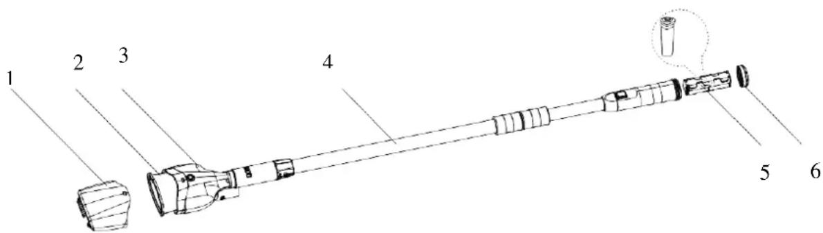 GRE VCB08 - Piezas del producto - 1
