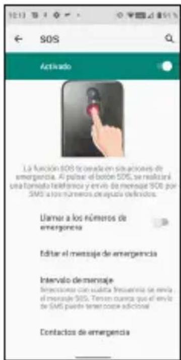 SPC Zeus 4G Pro - FUNCION SOS - 4