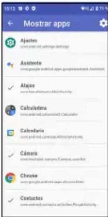 SPC Zeus 4G Pro - Este o eclã principal do Modo Fácil: - 5
