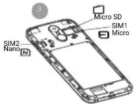 SPC Zeus 4G Pro - VORBEREITUNG IHRES TELEFONS - 3