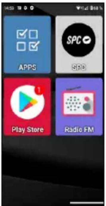 SPC Zeus 4G Pro - HAUPTBILDSCHIRM UND ANWENDUNGEN - 3