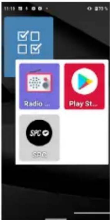 SPC Zeus 4G Pro - ANWENDUNGEN VERSCHIEBEN UND ANWENDUNGEN AUF DEM STARTBILDSCHIRM PLATZIEREN - 3