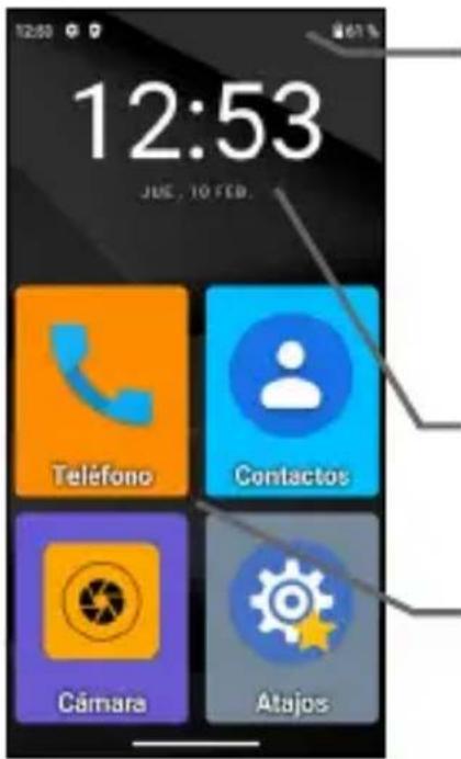 SPC Zeus 4G Pro - PANTALLA PRINCIPAL Y APLICACIONES - 1