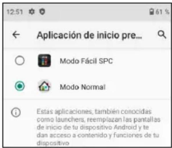 SPC Zeus 4G Pro - HABILITAR MODO FÁCIL / APLICACION "MODO" - 2