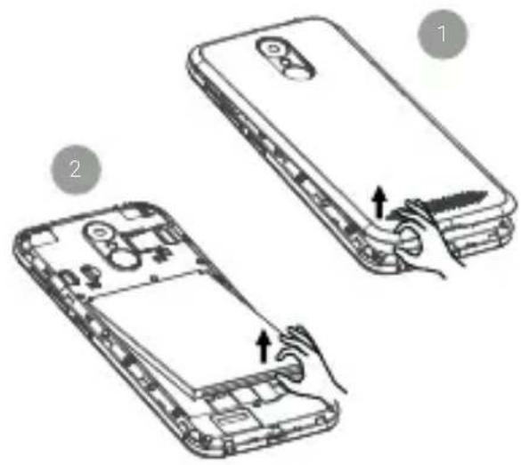 SPC Zeus 4G Pro - VORBEREITUNG IHRES TELEFONS - 2