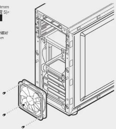 CORSAIR Carbide 100R - 安装第二個前側風扇 - 1