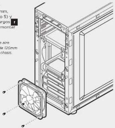 CORSAIR Carbide 100R - Como instalar un segundo ventilador frontal - 1