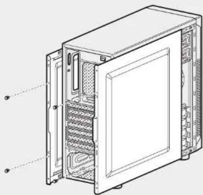 CORSAIR Carbide 100R - Removing the Side Panels - 1
