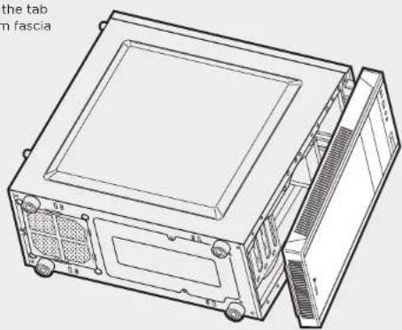 CORSAIR Carbide 100R - Removing the Front Fascia - 1
