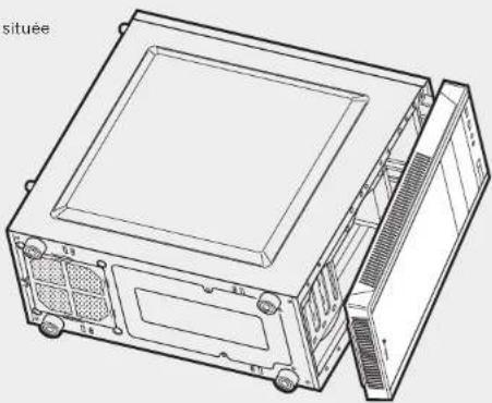 CORSAIR Carbide 100R - Retraite de la façade - 1