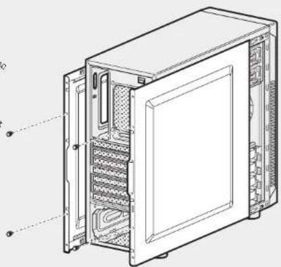 CORSAIR Carbide 100R - Retrait des panneaux latéraux - 1