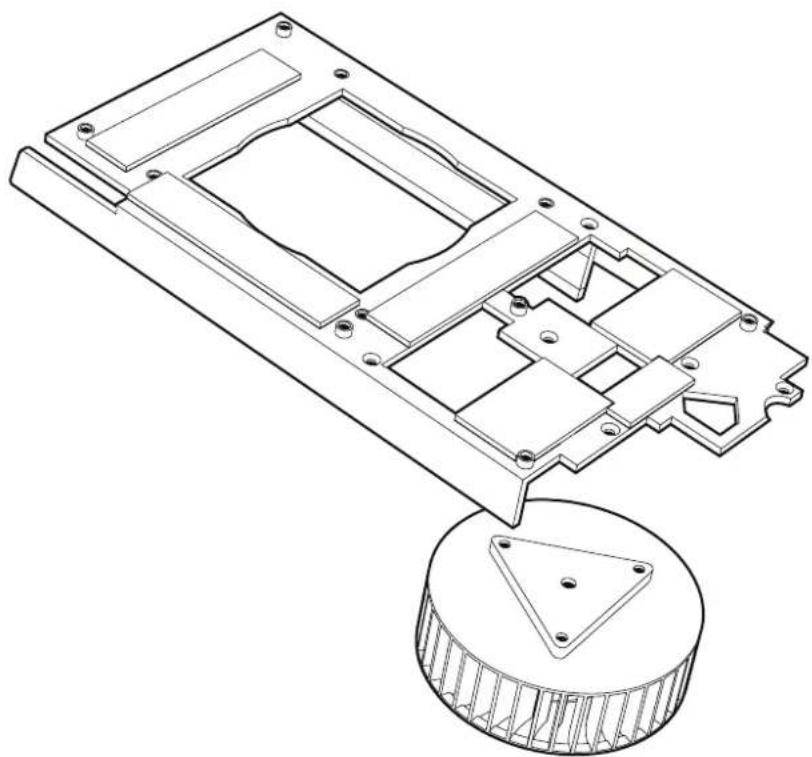 CORSAIR Hydro HG10 - Install the stock blower - 1