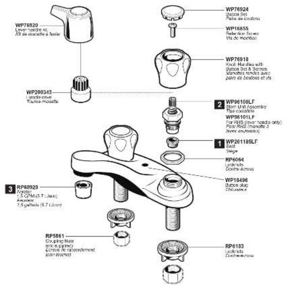 Waltec 21F141LF - Maintenance - 1