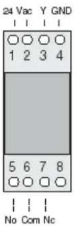 Carel µRack - Carte de gestion ON/OFF des ventilateurs (code CONVONOFF0) - 1