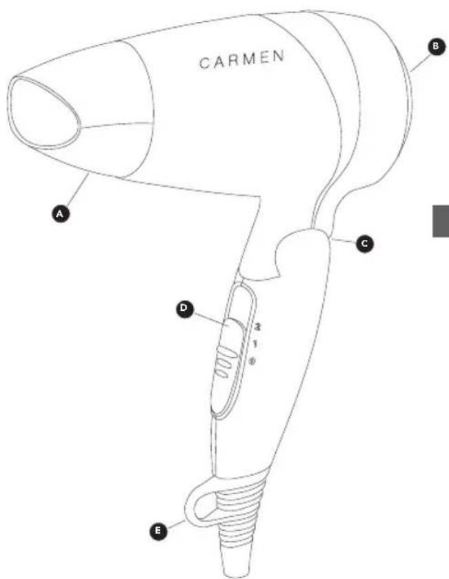 Carmen Tiny Travel 1200 TD1215 - TD1215 CARMEN TINY TRAVEL 1200 - 2