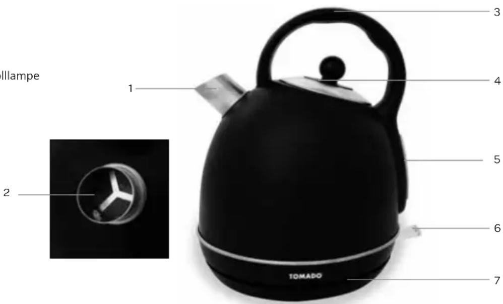 Tomado TWK1705B - PRODUKTBESCHREIBUNG - 1
