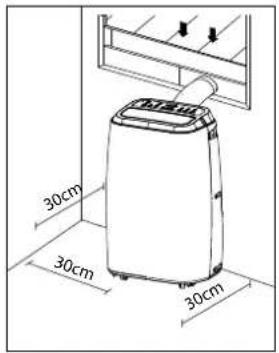 Tomado TMA1201W - UMIESTNENIE KLMATIZACIE - 1