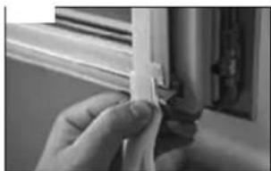 Tomado TMA1201W - INSTALACION DEL KIT DE SELLADO DE VENTANAS - 8