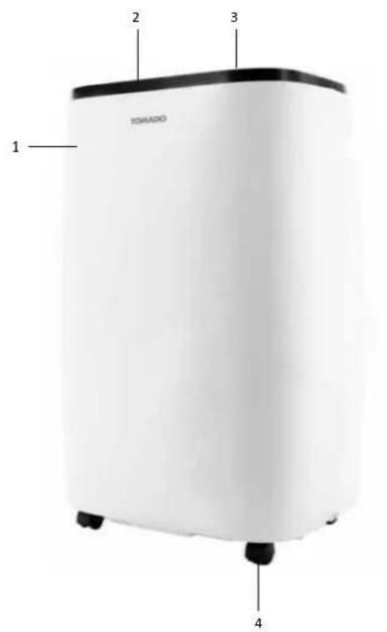 Tomado TMA1201W - DESCRIZIONE DEL PRODOTTO - 1