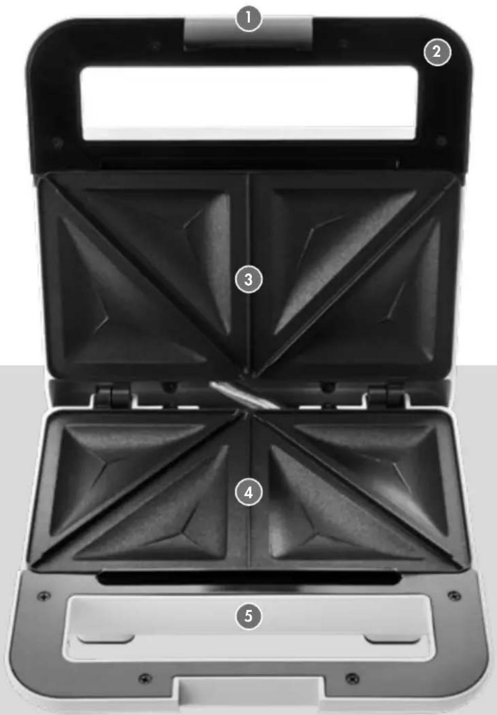 Gastroback Design Sandwich Maker 42443 - FAMILIARIZZAZIONE CON LA TOSTIERA DI DESIGN - 1
