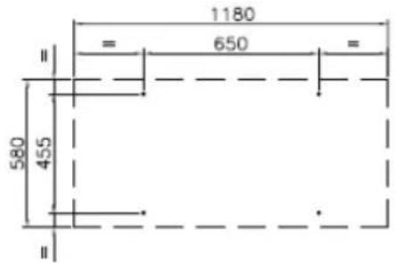 EICO Romeo 80 N SM ECO - CEILING PANLE 124 18Kg - 28