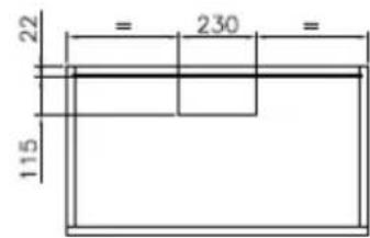 EICO Romeo 80 N SM ECO - CEILING PANLE 124 18Kg - 59