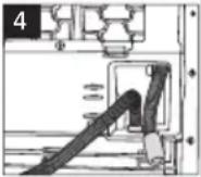 BEKO DS 8139 TX - Conexión de la manguera de desagüe - 4