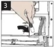 BEKO DS 8139 TX - Conexión de la manguera de desagüe - 3