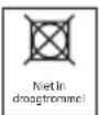 BEKO DF8421TX0 - Wasgoed dat niet in de droger kan worden gedroogd - 1