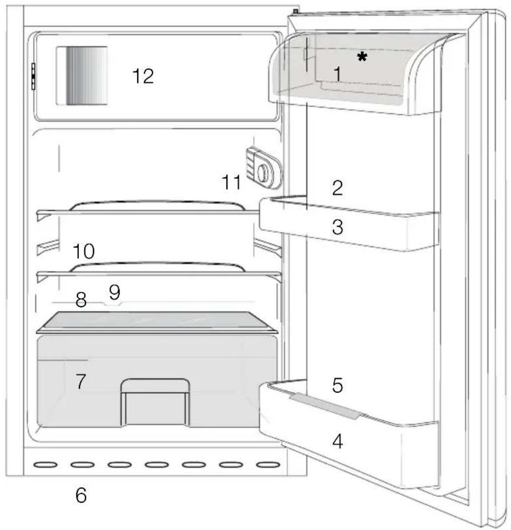 BEKO B1754FN - Votre réfrigérateur - 1