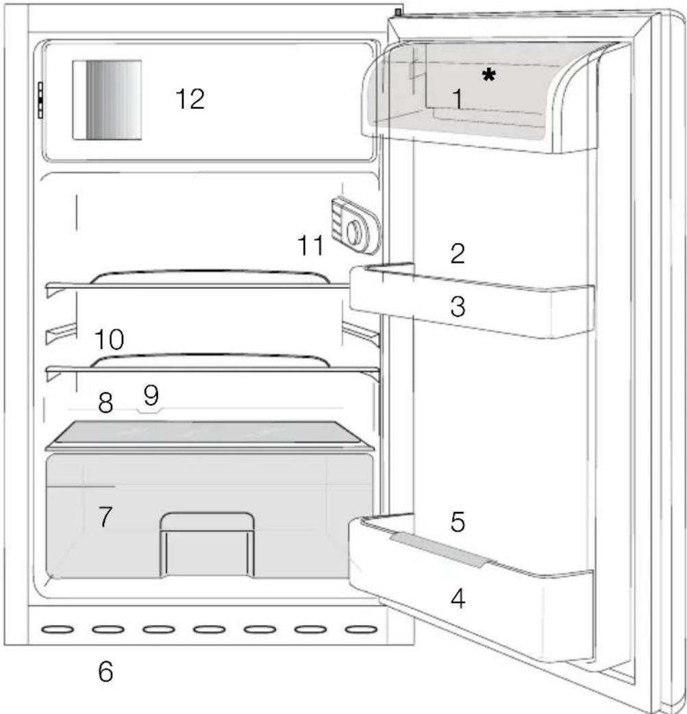 BEKO B1754FN - Uw koelkast - 1