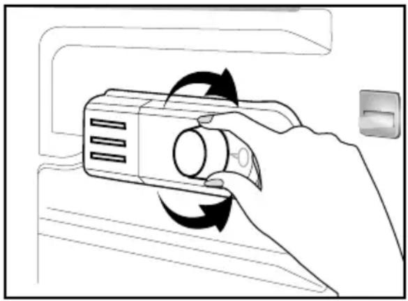 BEKO B1754FN - Botón de ajuste del termostato - 1