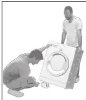 BEKO HTV7733XWO1 - Verpakkingsversteviging verwijderen - 1