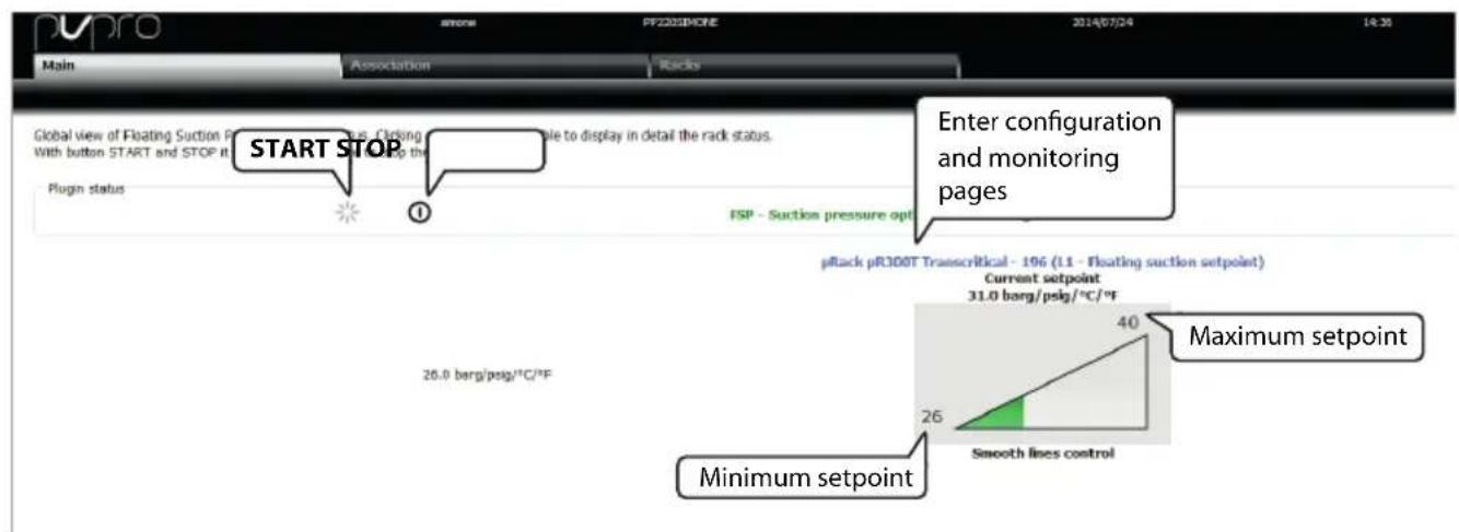 Carel PlantVisorPRO - Registerkarte „Main“ - 1