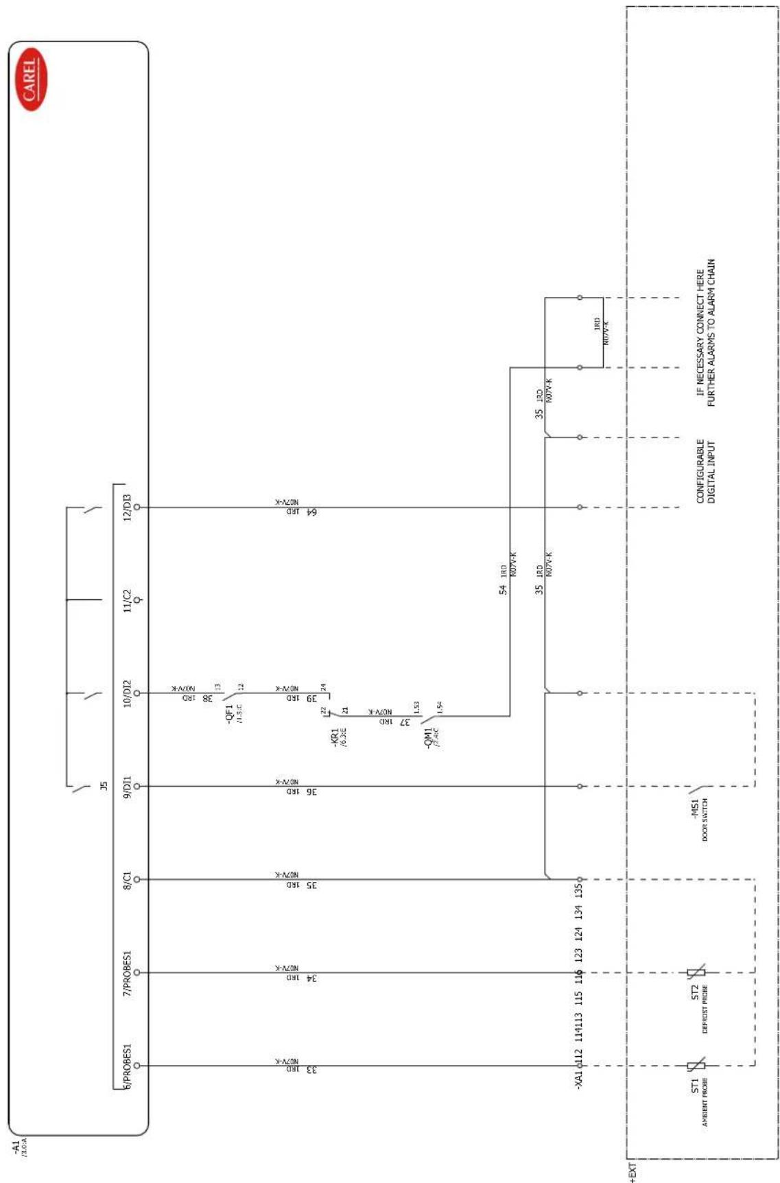 Carel Smartcella 3PH - Circuit auxiliaire - 6