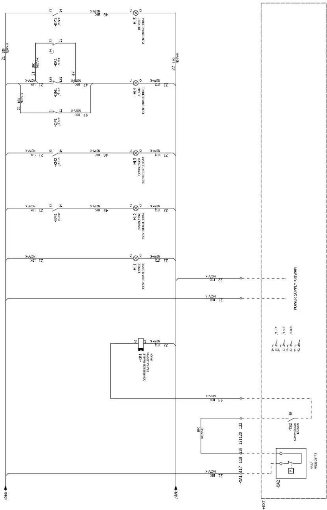 Carel Smartcella 3PH - Circuit auxiliaire - 8
