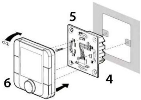 Carel thT - Assembly for the flush mounting - 4
