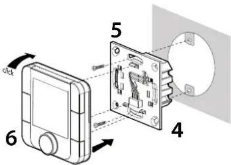 Carel thT - Instructions pour le montage encastré - 3