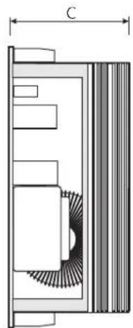 Carel µC2 SE - Dimensions - 5
