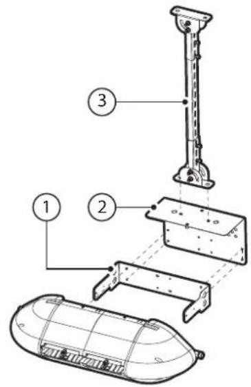 Carel humiFog direct - Pièces détachées tête de ventilation - 1